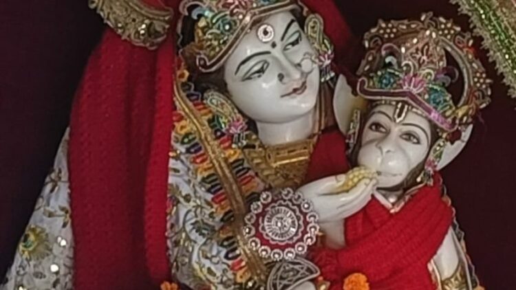 MOTHER SHAKTI & HANUMAN