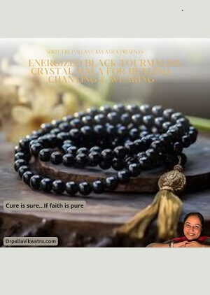 Crystal Mala Series: Black Tourmaline:benefits, healing properties, benefits and uses