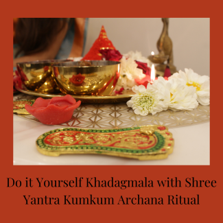 DO IT YOURSELF KHADAGMALA STOTRAM WITH SHRI YANTRA KUMKUM ARCHANA RITUAL