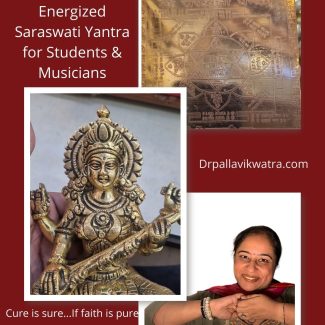 Energized Saraswati Yantra - Image 2