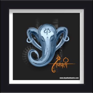 Ganpati Photo Frame