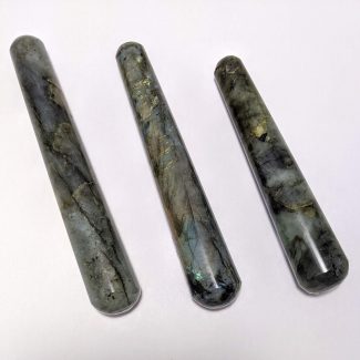 Kundalini Cervical Awakening Labradorite 3.5" Wand - Image 2