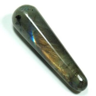 Kundalini Cervical Awakening Labradorite 3.5" Wand - Image 4