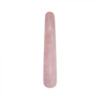 Kundalini Cervical Awakening Rose Quartz Wand for Young (Pink)