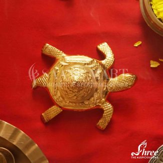 Energized 3d Sri yantra with tortoise