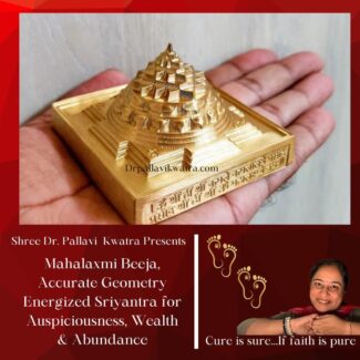 Energized Brass Mahalaxmi Shreeyantra 2.5"for Wealth & Financial Abundance - Image 11