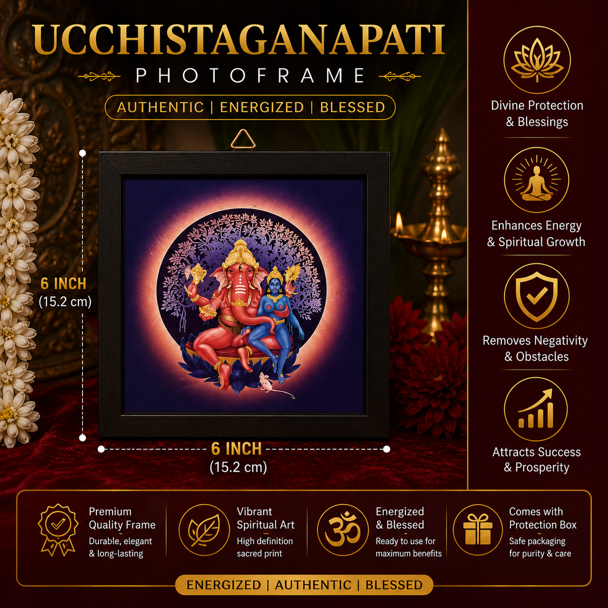 Ucchista Ganapati Photoframe