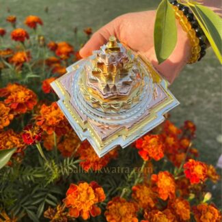 Energized 3d Sri yantra Brass Coloured - Image 10