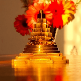 Energized 3d Sri Yantra Brass - Image 2