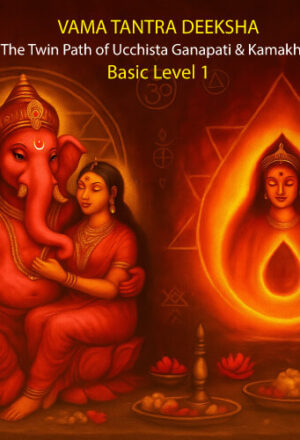 Dr. Pallavi Kwatra guiding online Vama Tantra Deeksha initiation – Basic Level 1 program