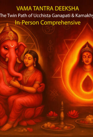 In-Person Vama Tantra Deeksha with Dr. Pallavi Kwatra at her sacred altar in New Delhi