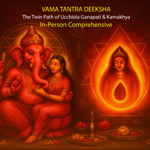 In-Person Vama Tantra Deeksha with Dr. Pallavi Kwatra at her sacred altar in New Delhi