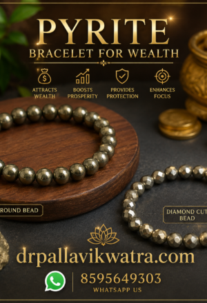 Energized Pyrite Bracelet for Wealth