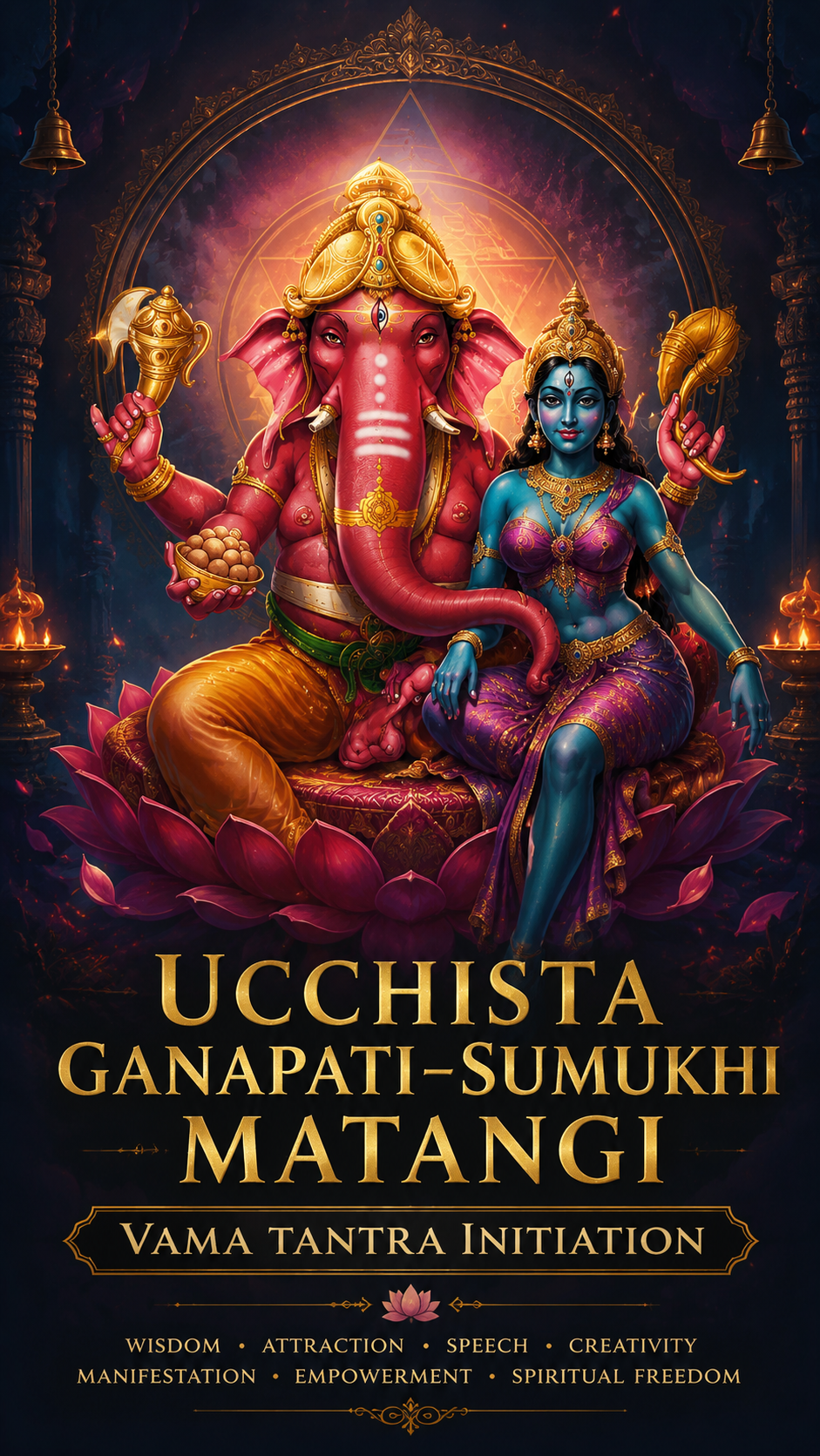 Ucchista Ganapati–Sumukhi Matangi Vama Tantra Initiation